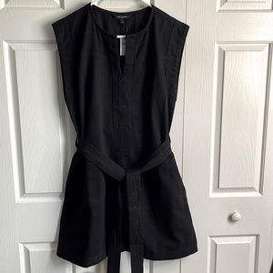 NWT Banana Republic Split Neck Mini Dress Size Large